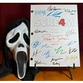 Scream 4 Script Signed- Autograph Reprints- 111...