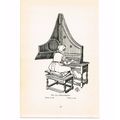 CLAVICYTHERIUM (EARLY PIANO), BOOK ILLUSTRATION...