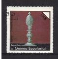 Equatorial Guinea - 1976 - 8Ek Chess Pieces, Used