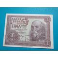 Espana Spain 1953 1 Peseta Banknote Reproductio...