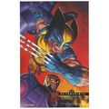 FLEER ULTRAPRINTS ' WOLVERINE ' OVER SIZED card...