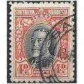 Southern Rhodesia 1931 SG19 4d Black & Vermilli...