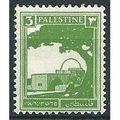 Palestine 1927 SG91 3m Yellow-Green Mounted Min...