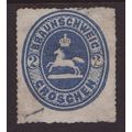 Brunswick - Germany 1865 SG 32 Used (D-450)