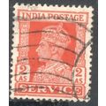 India 1939 - SG O147 - KGV1 2a orange (SERVICE)...