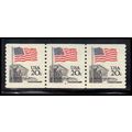1895a 20c U.S. Flag Very Fine MNH SG PNC 4/3 PA...