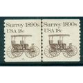 1907 18c Surrey Very Fine MNH Dry Gum CNP Left ...
