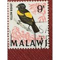Malawi QEII 1968 Birds 9d Yellow Rumped Bishop ...