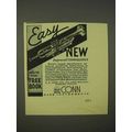 1937 Conn Trumpet Ad - Improved Connqueror