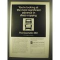 1966 GAF Ozamatic 360 Diazo Copier Ad - Most Si...