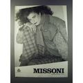 1981 Missoni Ad - Women's Fashion