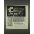 1982 Cabot's Semi-Transparent Stains Ad