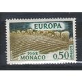 MONACO 1962 EUROPA 50c VALUE MNH