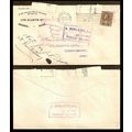 Canada Admiral War Tax PO Sealed RETURN 1918 Pe...