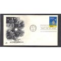 FDC Art Craft 1912 18c Exploring the Moon (Cach...