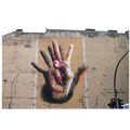 Racial Equality Peace Sign LGBT German Street A...