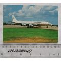 old postcard Crownair DC-8-52