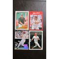Four (4) John Kruk Baseball Cards (See Pictures...
