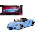 Porsche Carrera GT Convertible Blue with Black ...