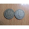 Malaya 1950 10 Cents Coin