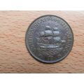 South Africa 1944 1d Penny Coin