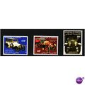 DJIBOUTI 1983 CARS SET 3 VALS U/M MINT