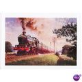 Railway Art Postcard GWR Castle Earl of Powis H...