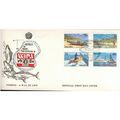 Nauru FDC 1981 - SG 238-241 - Wipa 1981 - Fishi...