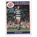 Karl Harrison, Halifax, card #41 MERLIN Rugby L...