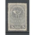 Austria.SG336 3h Posthorn (Grey).Fine Used.Dec14