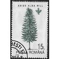 Mi 4982 Y: 15 L. turquoise-green and black Tree...