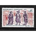 FRANCE 1971 HISTORY OF FRANCE 45c CARDINAL & NO...