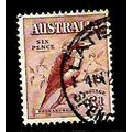 AUSTRALIA 1932 KOOKABURRA 6d RED BROWN SG146 FI...