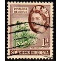 Africa Southern Rhodesia 1953 Queen Elizabeth I...