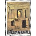 MALTA, Hal Saflieni Hypogeum, Paola, brown 1980...