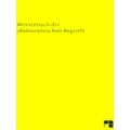 Worterbuch Der Philosophischen Begriffe