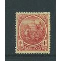 barbados stamps sg214 sg 214 hm small piece pap...