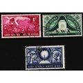 South West Africa. 1949 Complete Set (3 Vals). ...