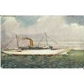 Hamburg Amerika Line SS METEOR Tuck Oilette Pos...