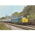 Colour Postcard - Class 50 Diesel Locomotive No...