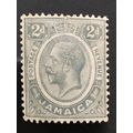 Jamaica KGV 1912 2d Grey Mounted Mint MM SG 60 ...