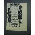 1914 North German Lloyd Cruise Ad - Around the ...
