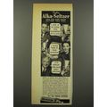 1940 Alka-Seltzer Medicine Ad - See How Much Be...