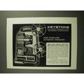 1960 Keystone K-110AZ Projector Ad