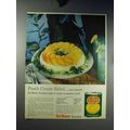 1960 Del Monte Peaches Ad - Peach Cream Salad