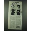 1963 Ayds Weight Loss Ad - Joan Bennett - Eats What She Wants
