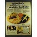 1980 Butter Buds Ad - 3 Ways Better than Butter