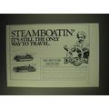 1989 Delta Queen Steamboat Co. Ad - Steamboatin' It's still the only way