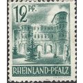 RHEINLAND PFALZ, Porta Nigra Trier, grey-green ...