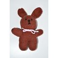 Hand Knitted Brown Rabbit Stuffed Toy